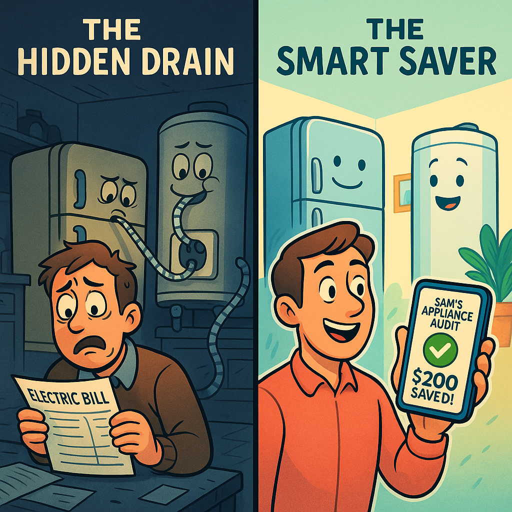 The VoltaRocks Challenge: Find Your Biggest Bill Drainer, Set Your Goal, and Start Saving Big (with Sam’s Appliance Audit!)